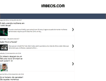 Tablet Screenshot of imbecis.com